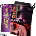 Tablet & Headphone Drawstring Bag